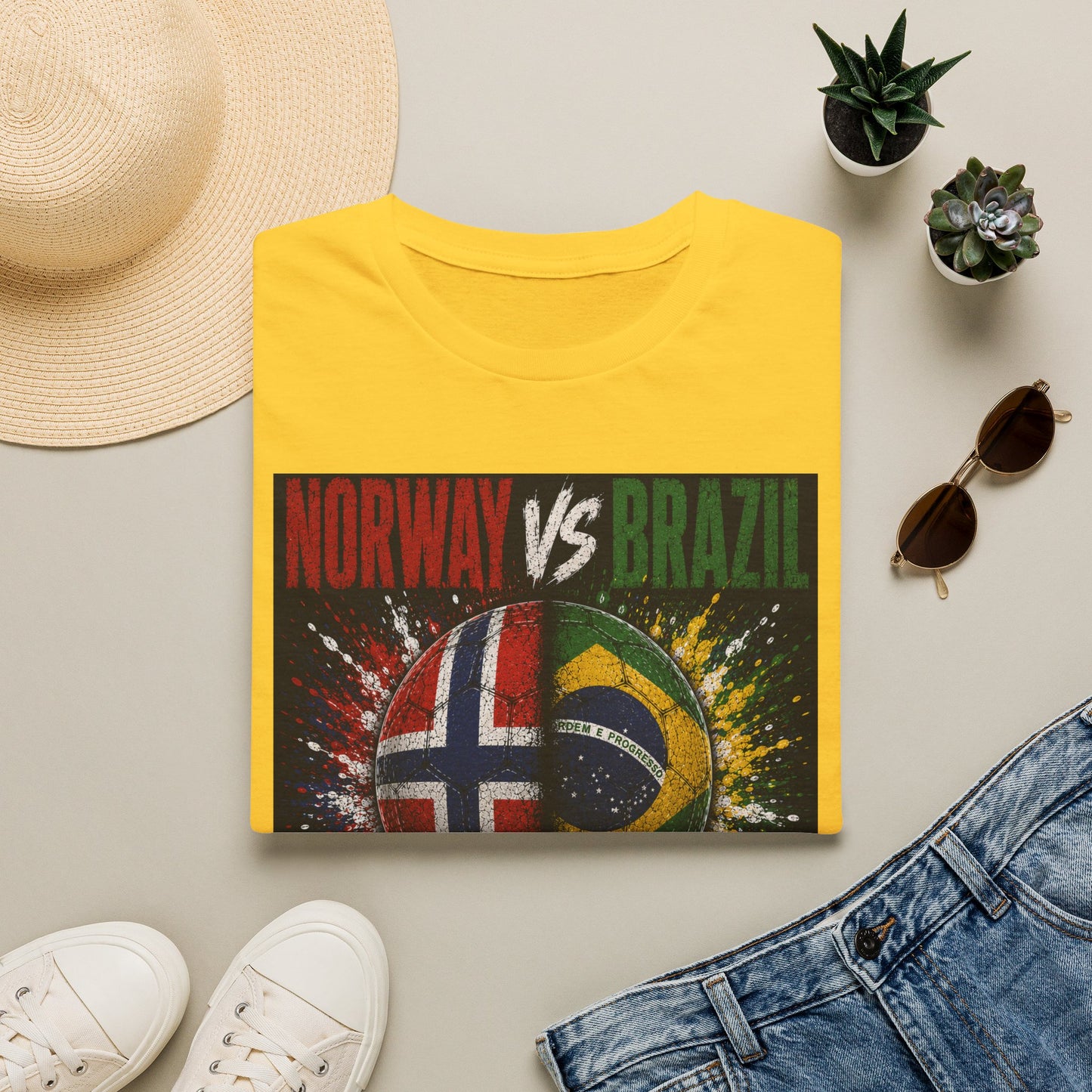Norway vs Brazil 5 July Limited Edition Unisex T Shirt