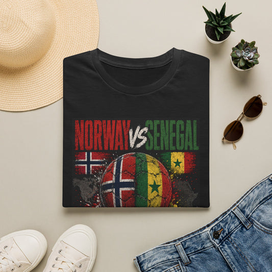 Limited Edition - Norway vs Senegal Soccer Match Tee — June 22, 2026 World Cup Friendly Shirt