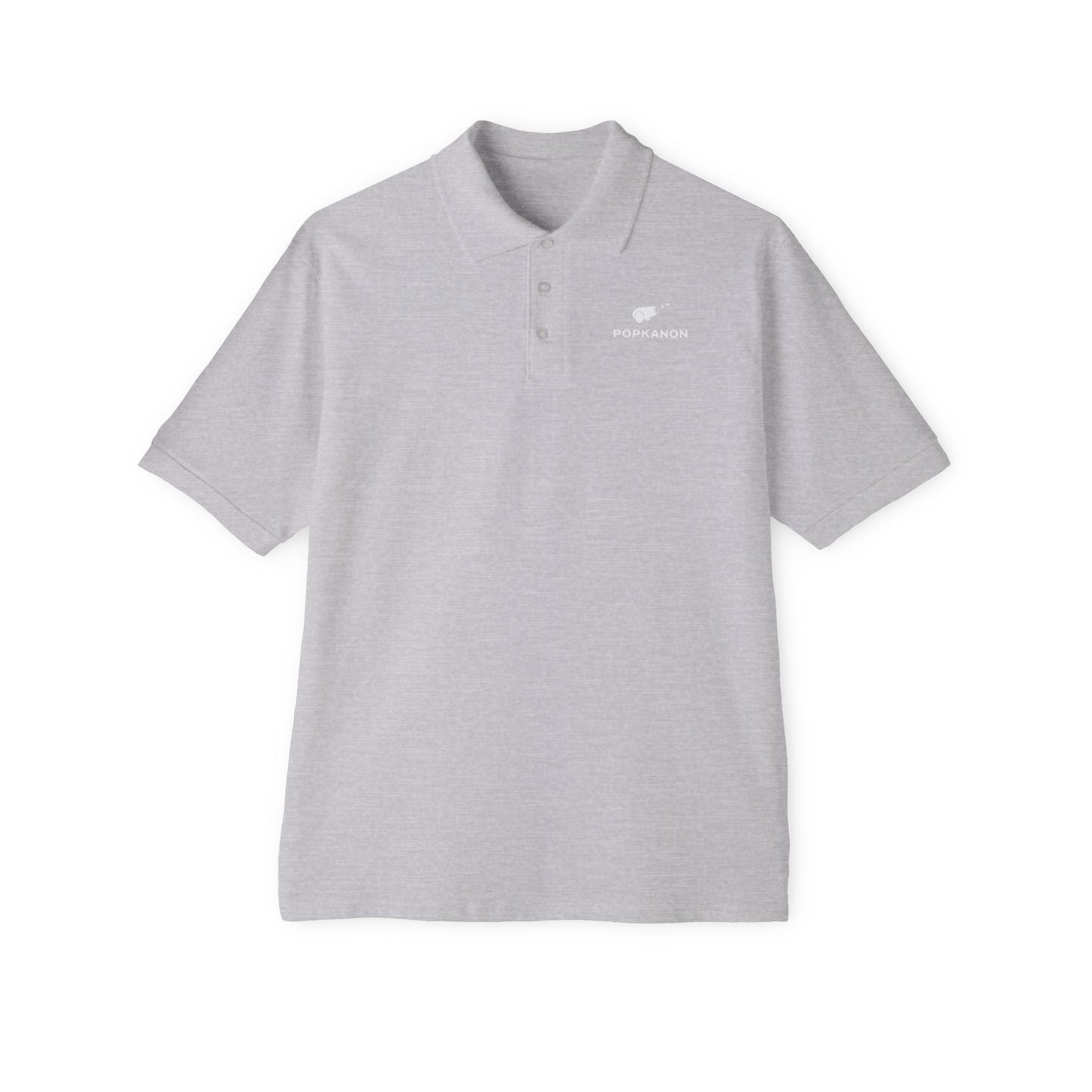 Piqué Polo Shirt with Logo - Men's Elegant Popkanon Design