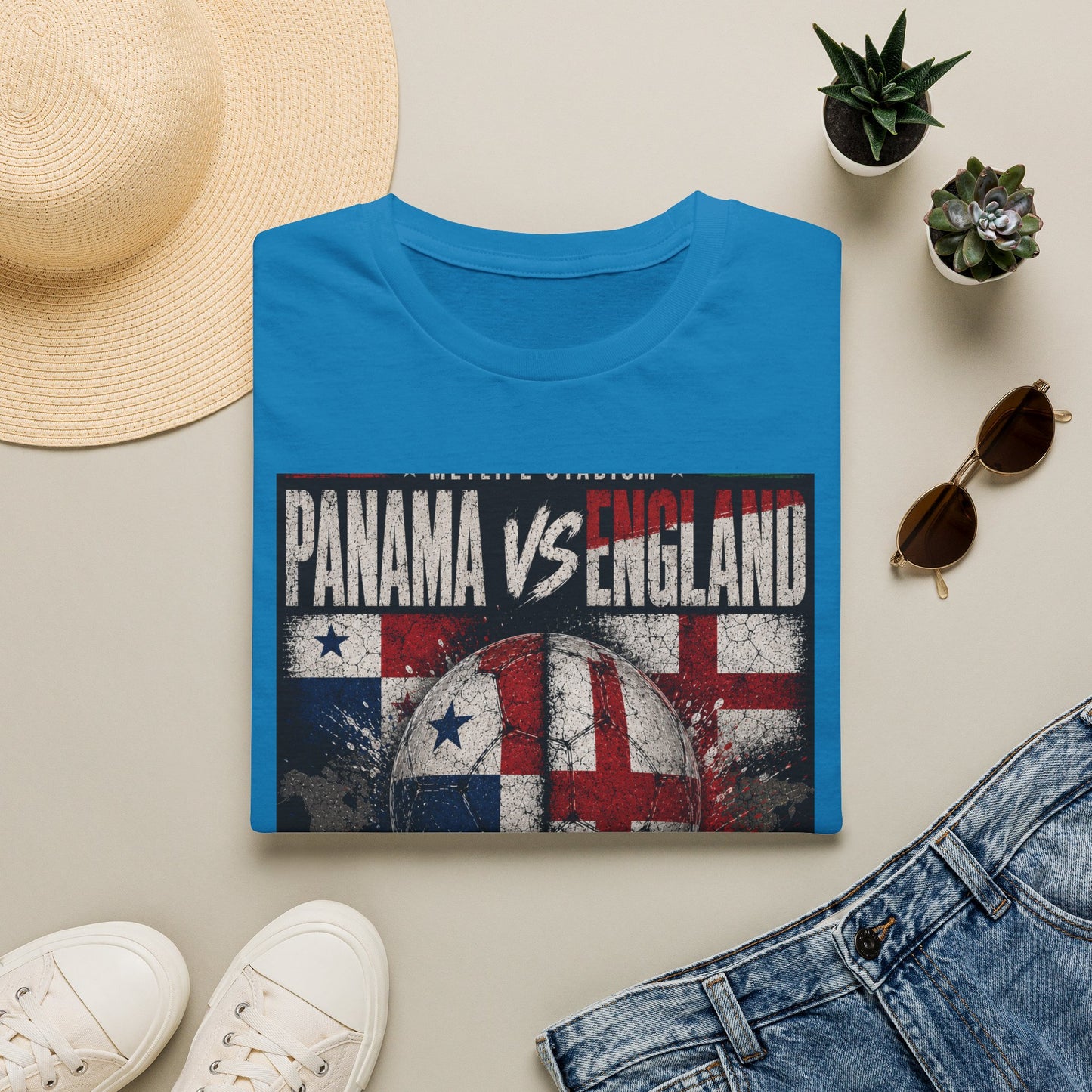 Limited Edition Panama vs England Soccer Match Tee — June 27, 2026 Vintage Football Shirt