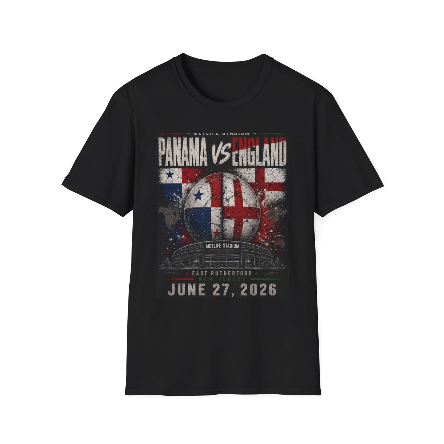 Limited Edition Panama vs England Soccer Match Tee — June 27, 2026 Vintage Football Shirt
