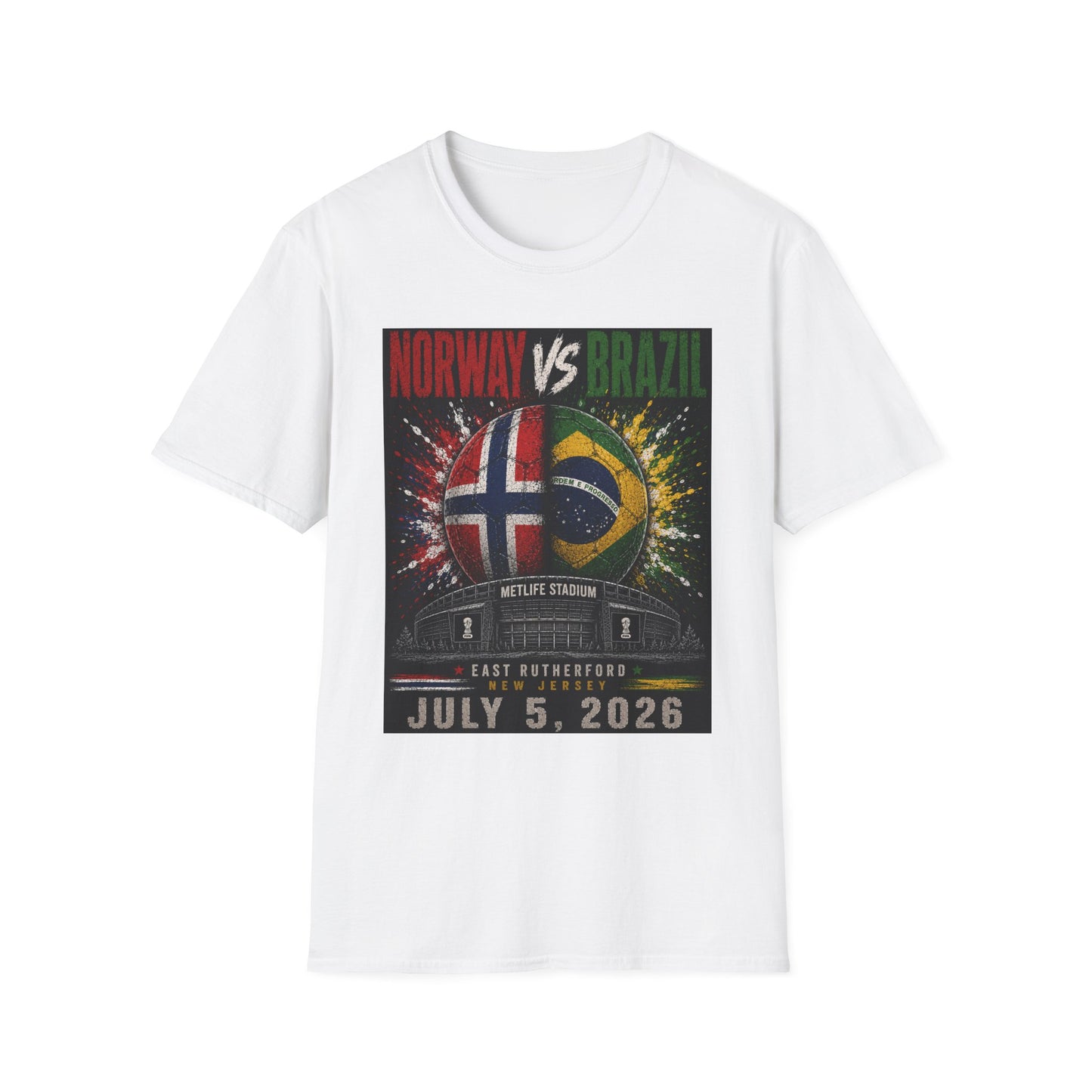 Norway vs Brazil 5 July Limited Edition Unisex T Shirt