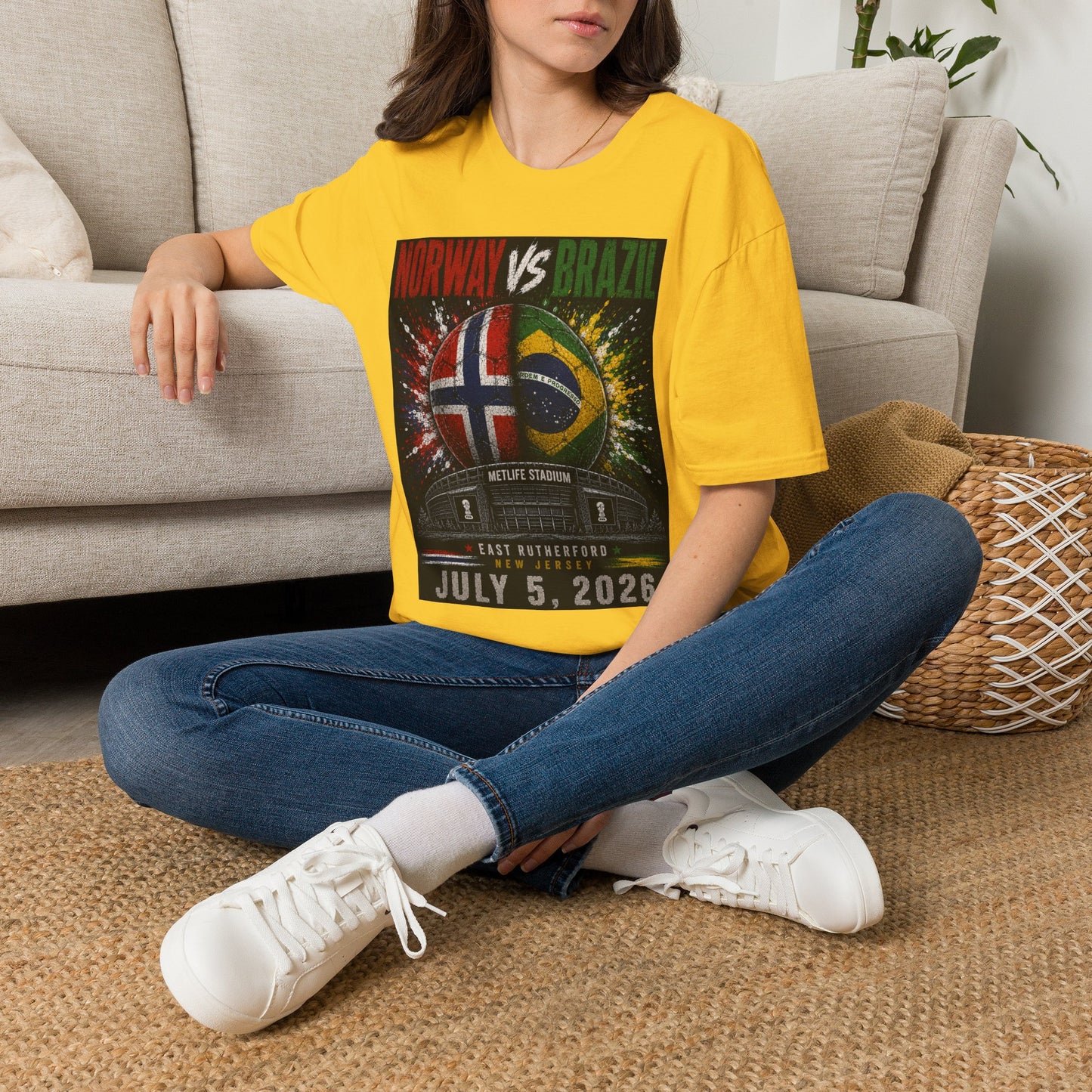 Norway vs Brazil 5 July Limited Edition Unisex T Shirt