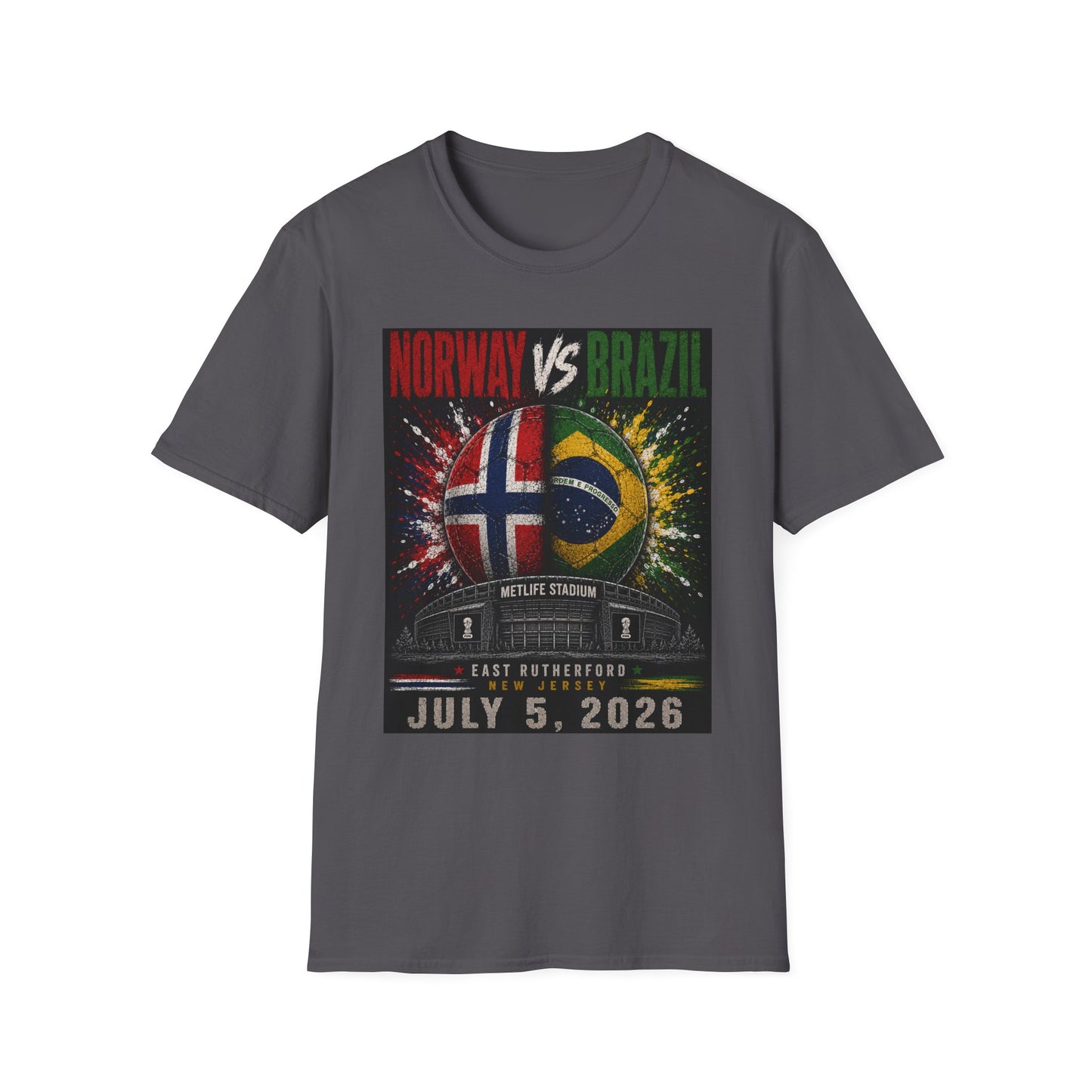 Norway vs Brazil 5 July Limited Edition Unisex T Shirt