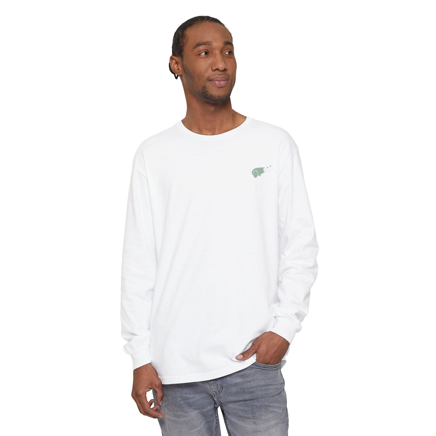 Minimalist Music Note Long Sleeve Tee