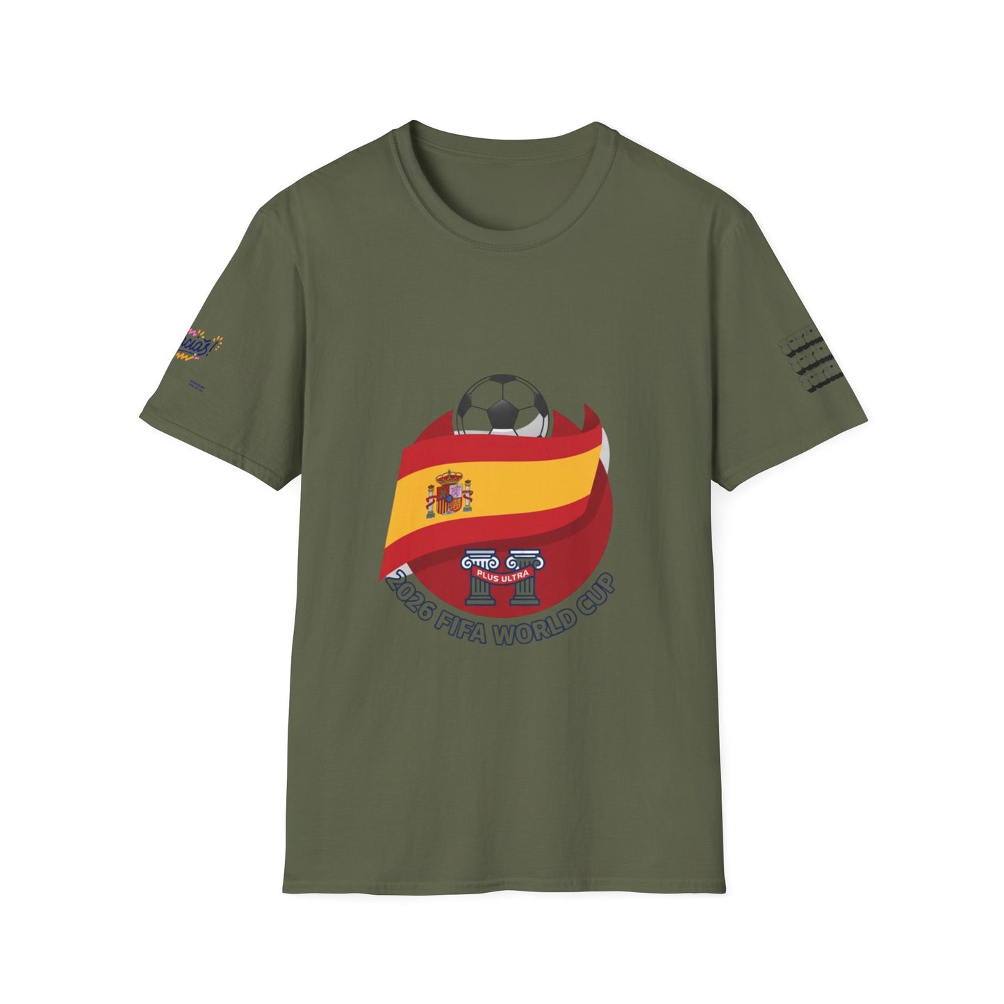 Espagna Soccer World Cup 2026 fan T-Shirt