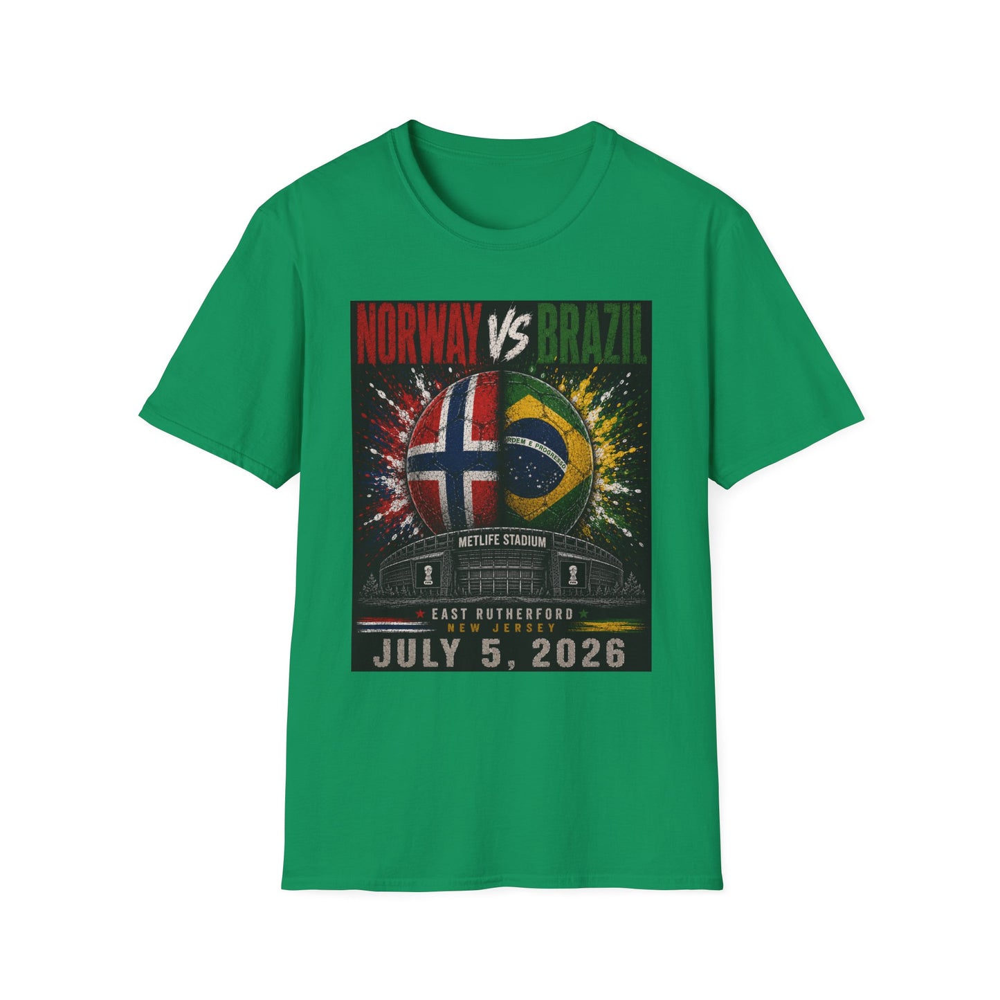 Norway vs Brazil 5 July Limited Edition Unisex T Shirt