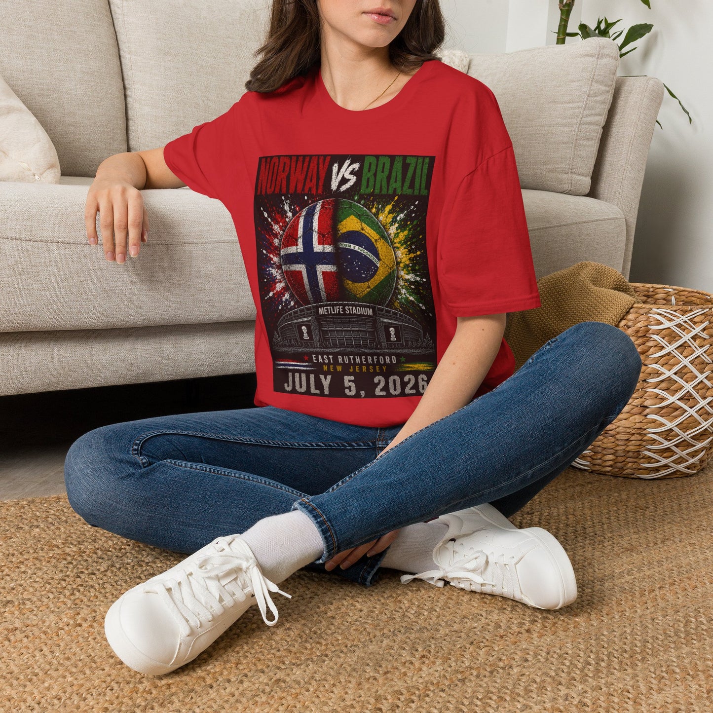 Norway vs Brazil 5 July Limited Edition Unisex T Shirt