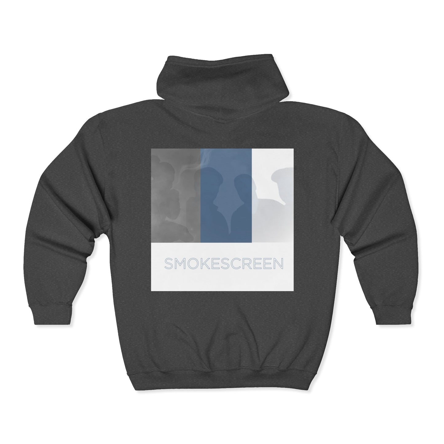 Hoodie - Final Stage Healing Full Zip Hooded Sweatshirt - Saying F You