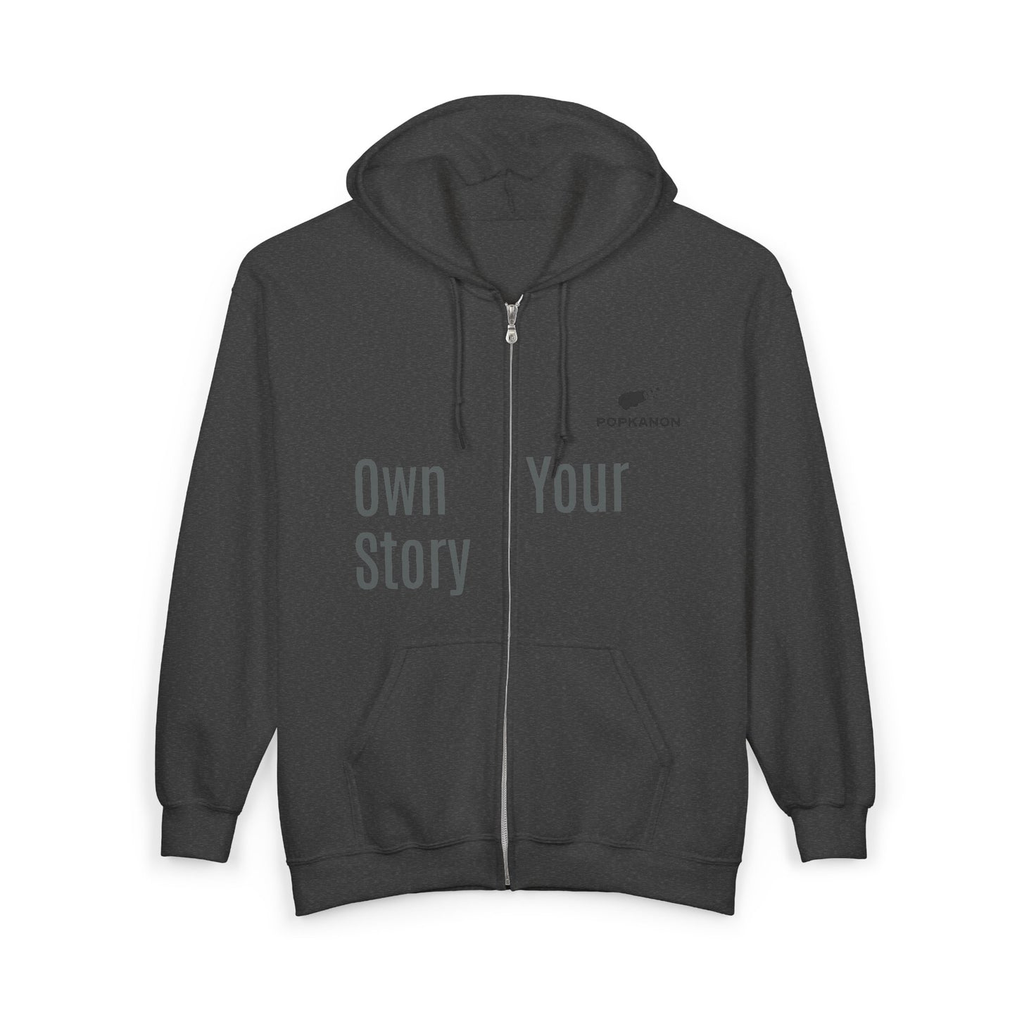 Hoodie - Final Stage Healing Full Zip Hooded Sweatshirt - Saying F You