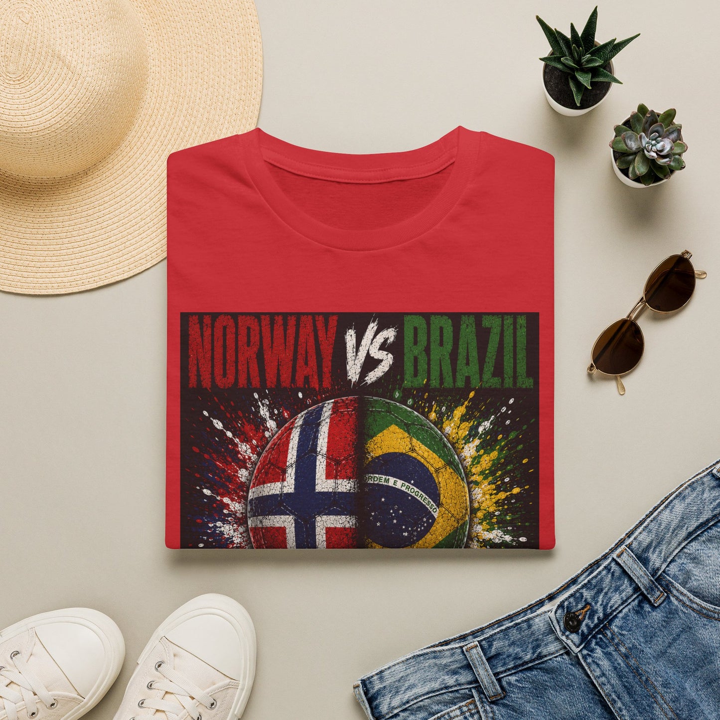 Norway vs Brazil 5 July Limited Edition Unisex T Shirt