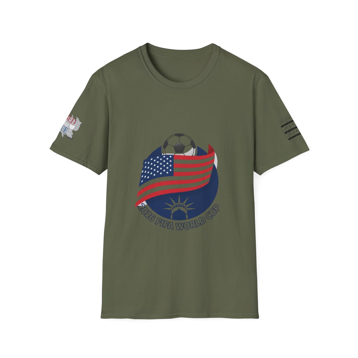 USA Football World Cup 2026 T-Shirt — American Soccer Fan Tee