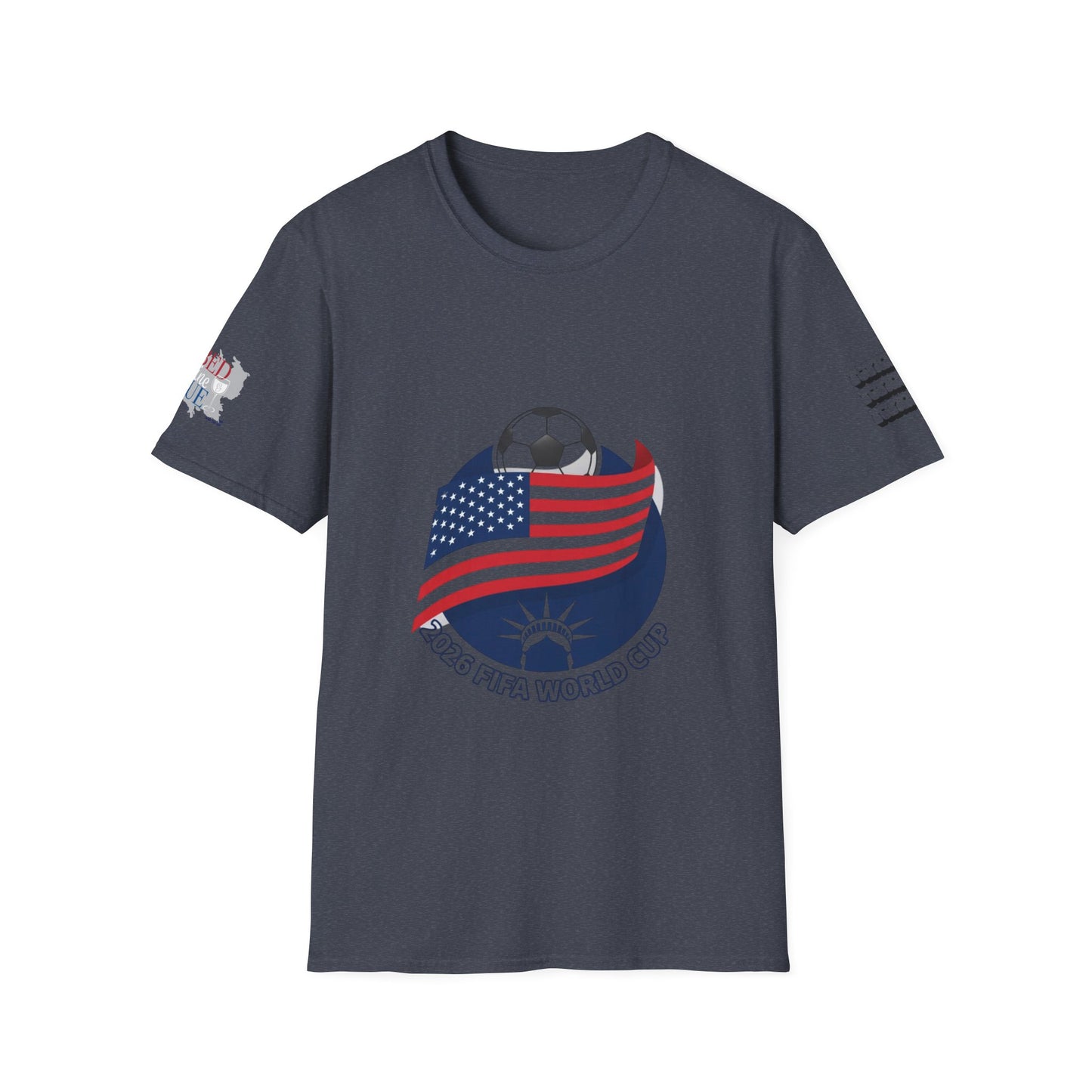 USA Football World Cup 2026 T-Shirt — American Soccer Fan Tee