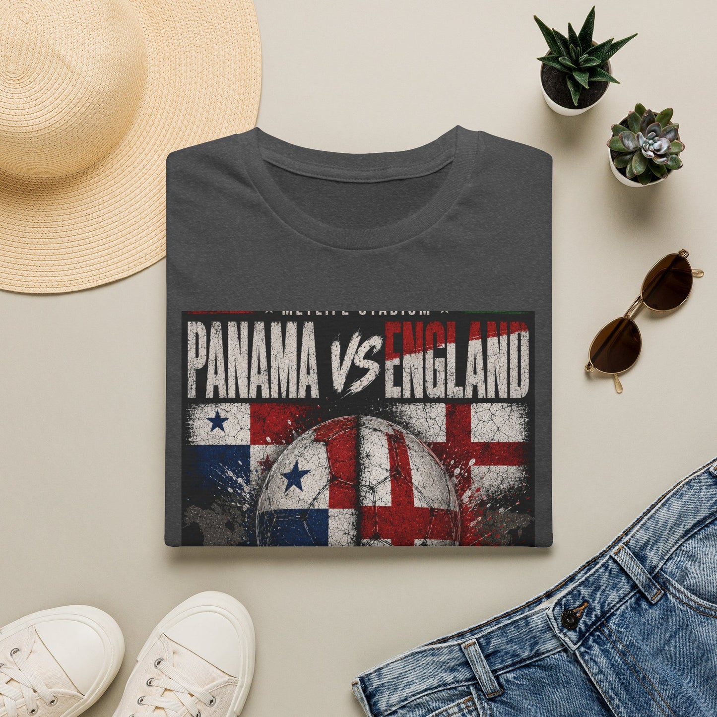 Limited Edition Panama vs England Soccer Match Tee — June 27, 2026 Vintage Football Shirt