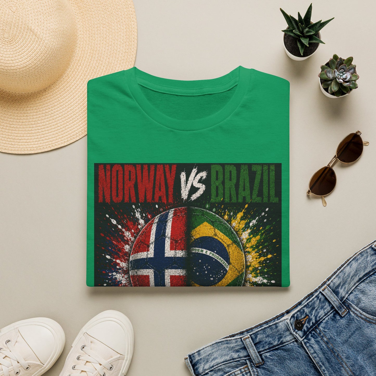 Norway vs Brazil 5 July Limited Edition Unisex T Shirt