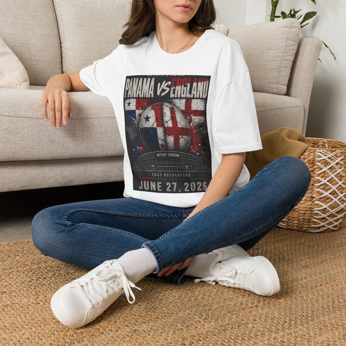 Limited Edition Panama vs England Soccer Match Tee — June 27, 2026 Vintage Football Shirt