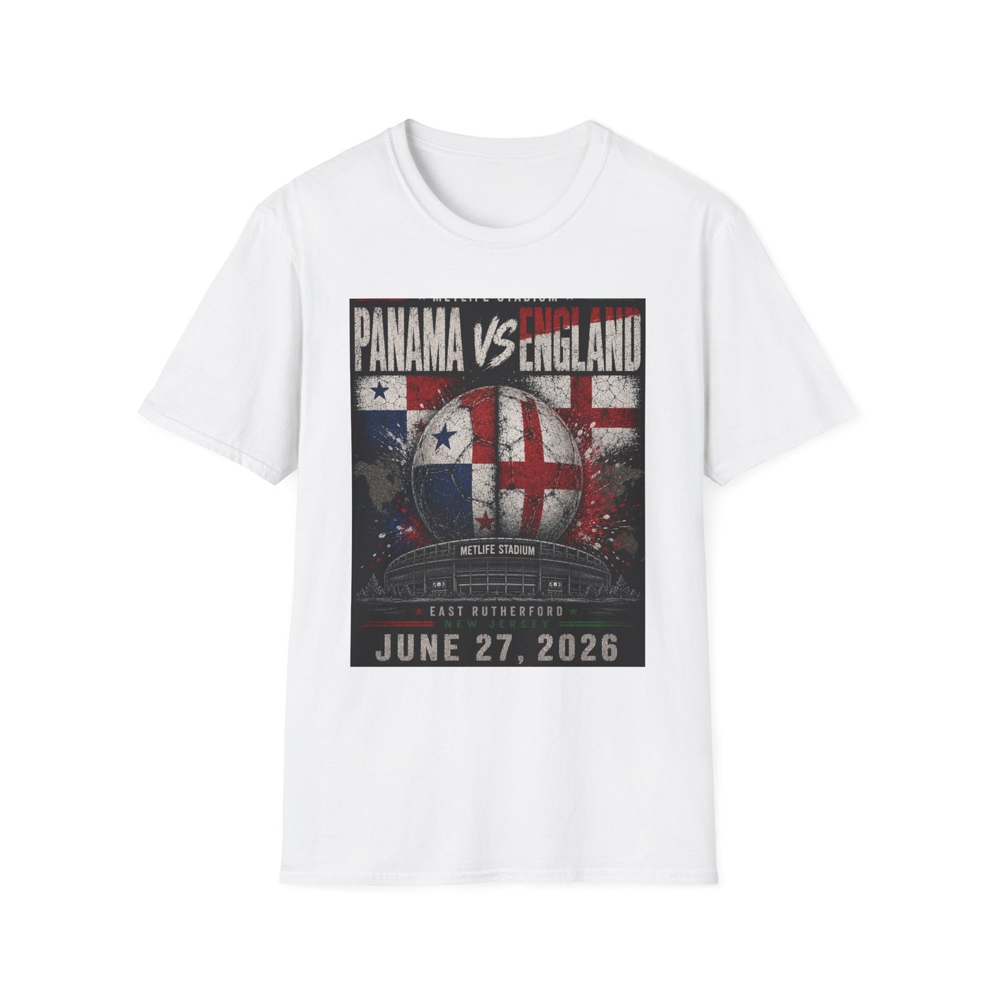 Limited Edition Panama vs England Soccer Match Tee — June 27, 2026 Vintage Football Shirt