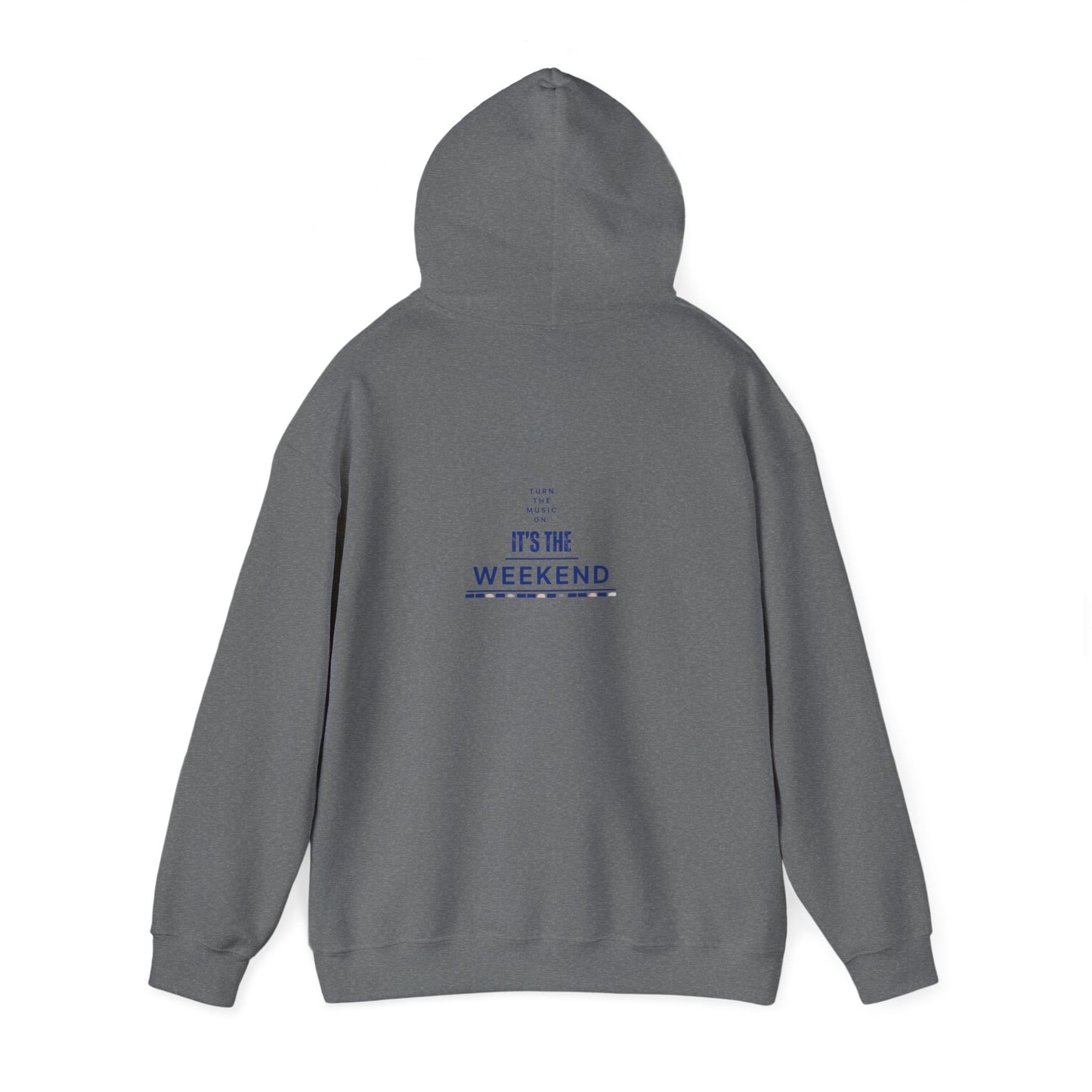Music is Life - Turn the music up  Heavy Blend™ Hooded Sweatshirt