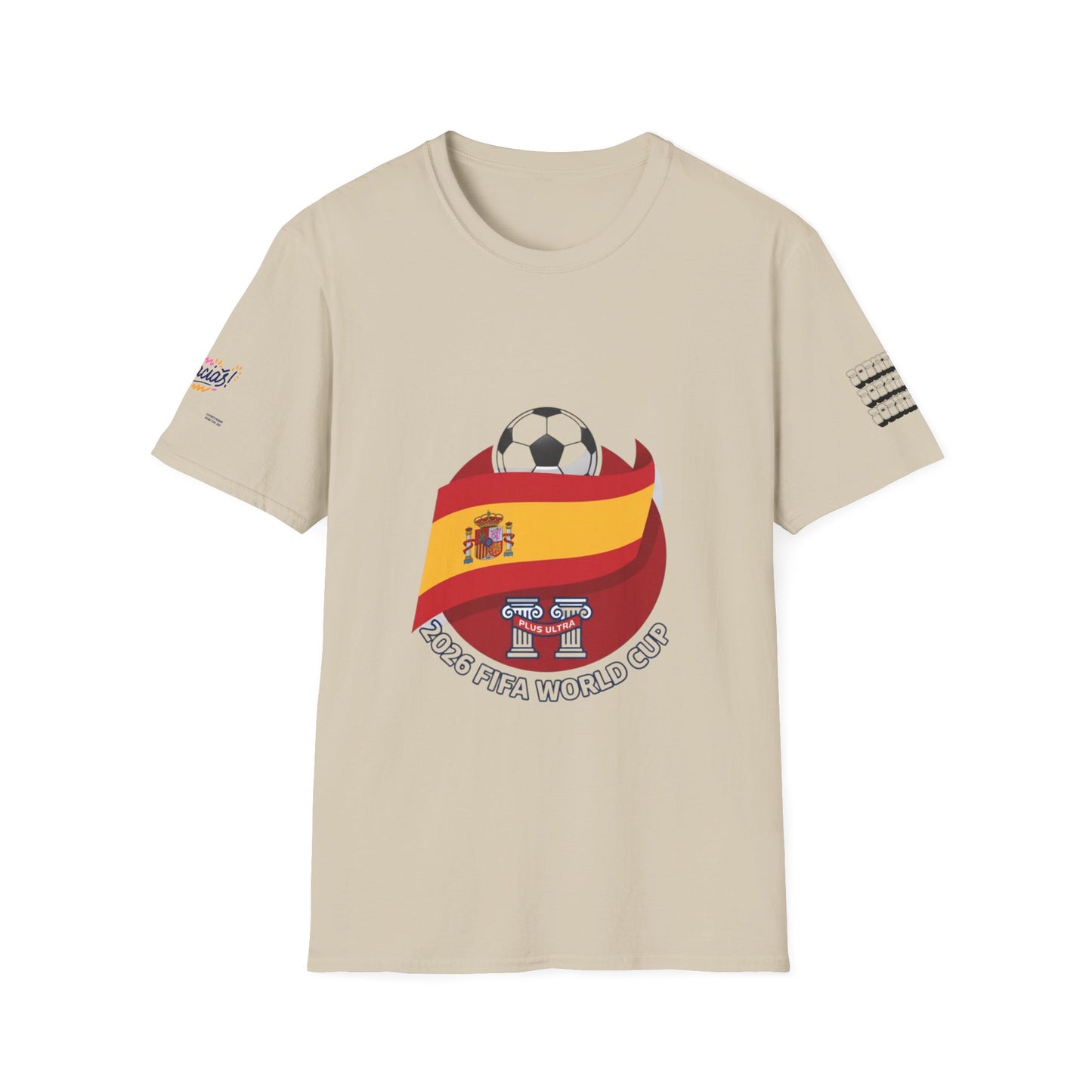 Espagna Soccer World Cup 2026 fan T-Shirt