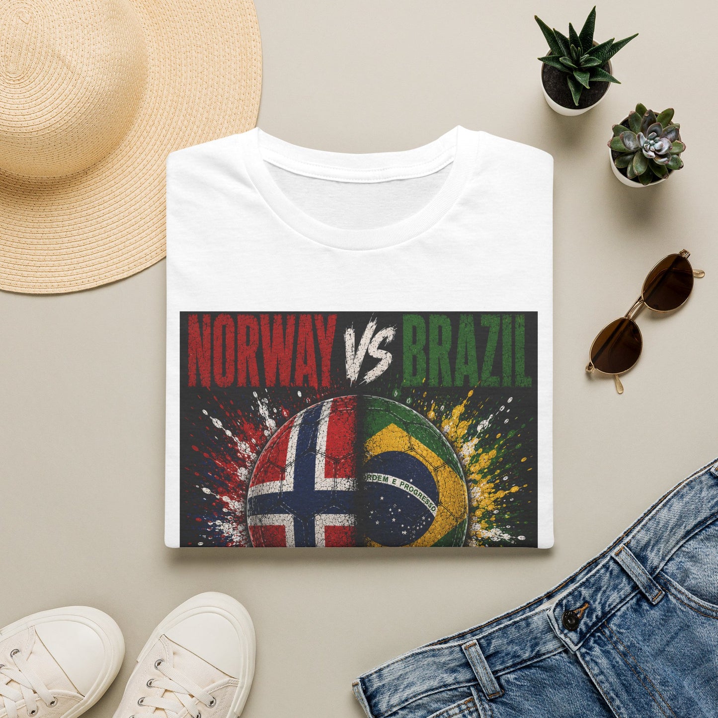 Norway vs Brazil 5 July Limited Edition Unisex T Shirt