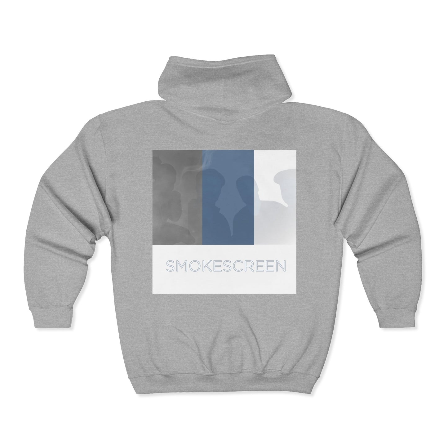 Hoodie - Final Stage Healing Full Zip Hooded Sweatshirt - Saying F You