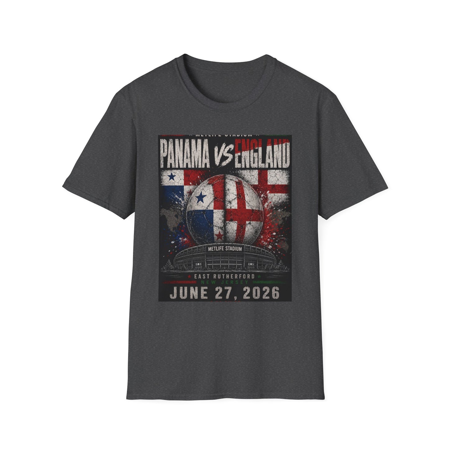 Limited Edition Panama vs England Soccer Match Tee — June 27, 2026 Vintage Football Shirt