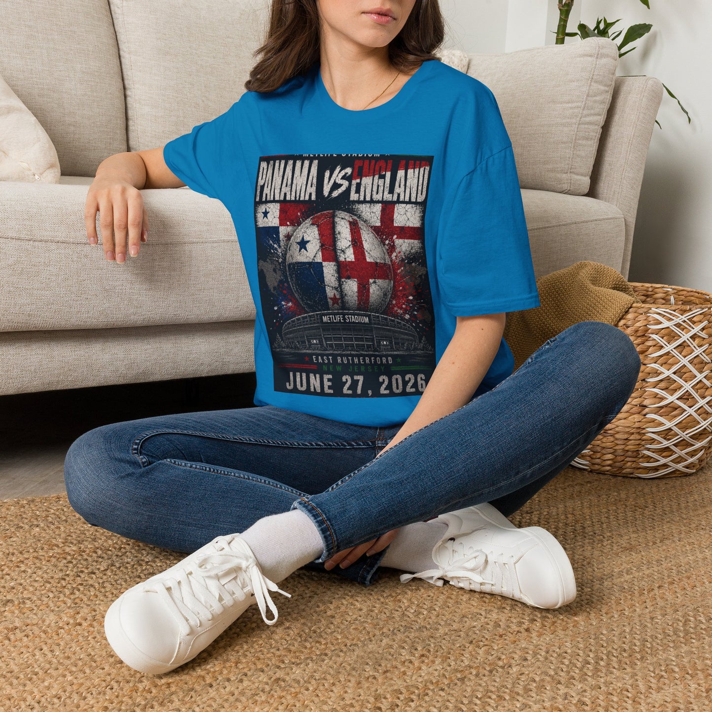 Limited Edition Panama vs England Soccer Match Tee — June 27, 2026 Vintage Football Shirt
