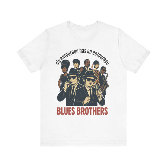 T-Shirt Blues Brothers and 60s Entourage Unisex Jersey Short Sleeve Tee