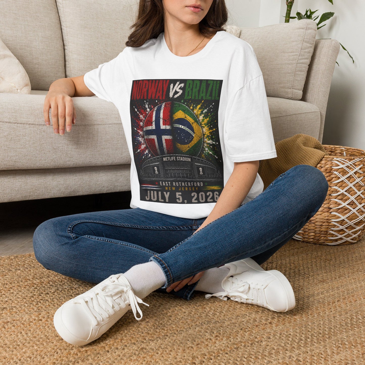 Norway vs Brazil 5 July Limited Edition Unisex T Shirt