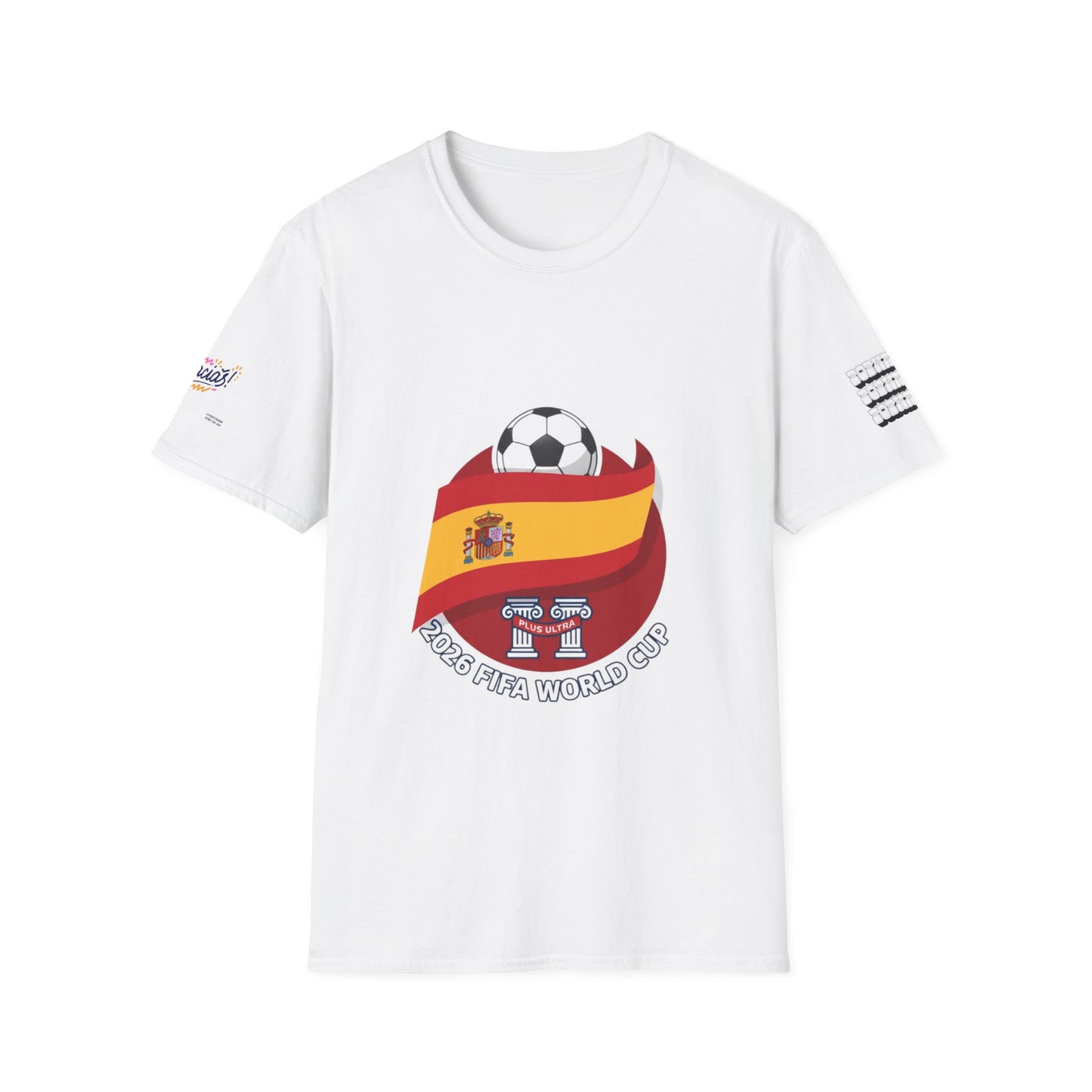 Espagna Soccer World Cup 2026 fan T-Shirt