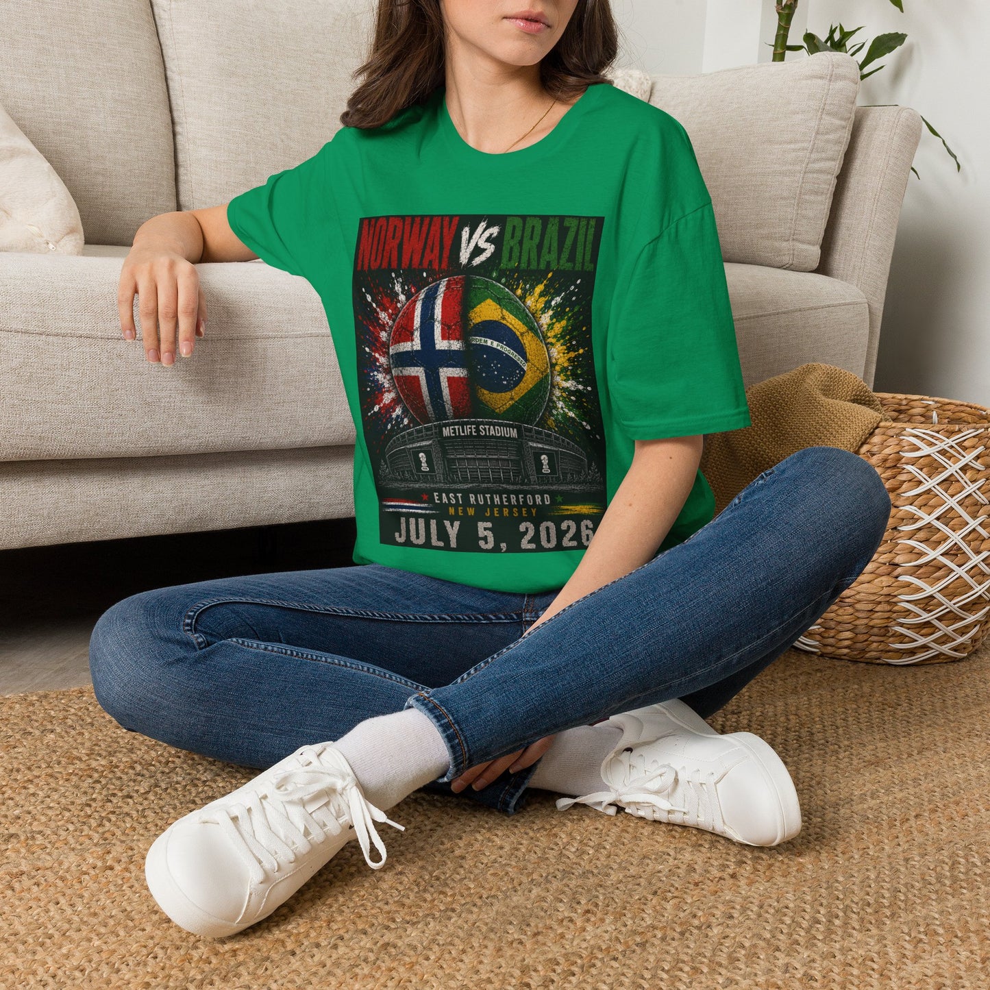 Norway vs Brazil 5 July Limited Edition Unisex T Shirt