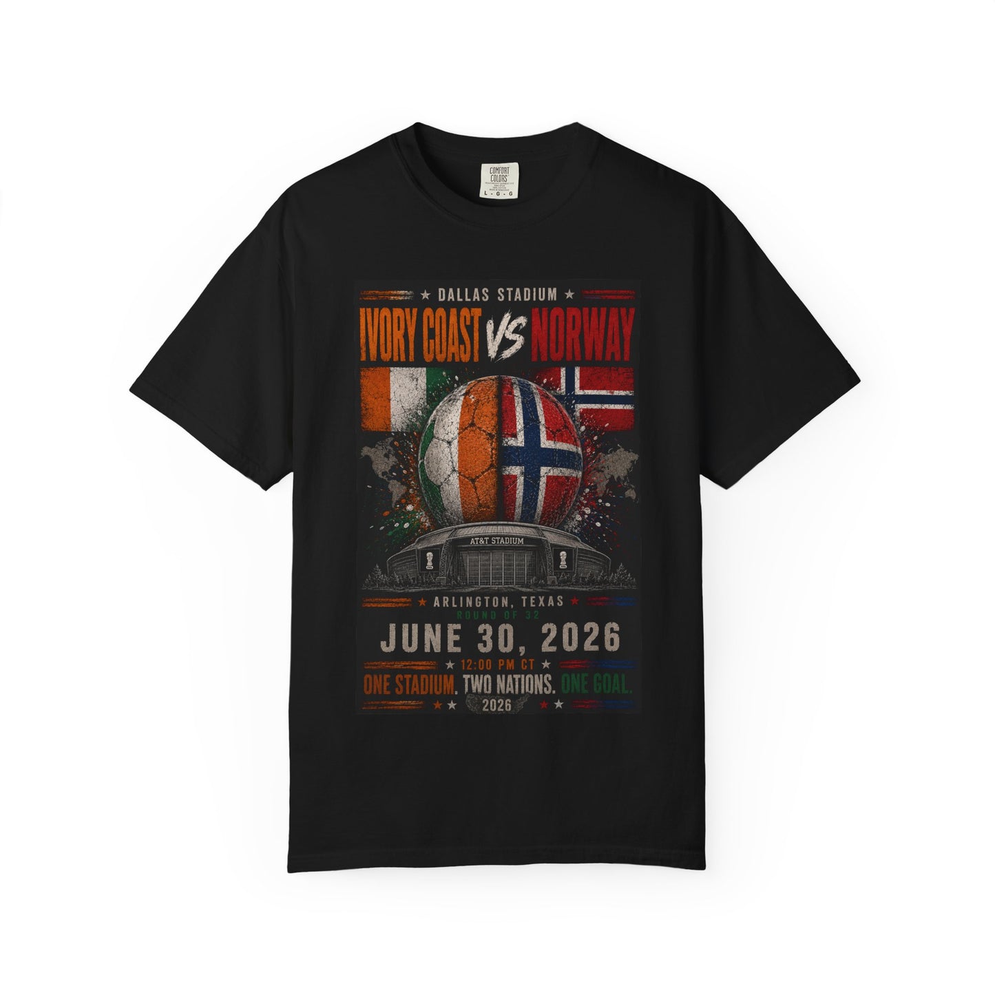 Linked Edition Ivory Coast vs Norway June 30 Dallas