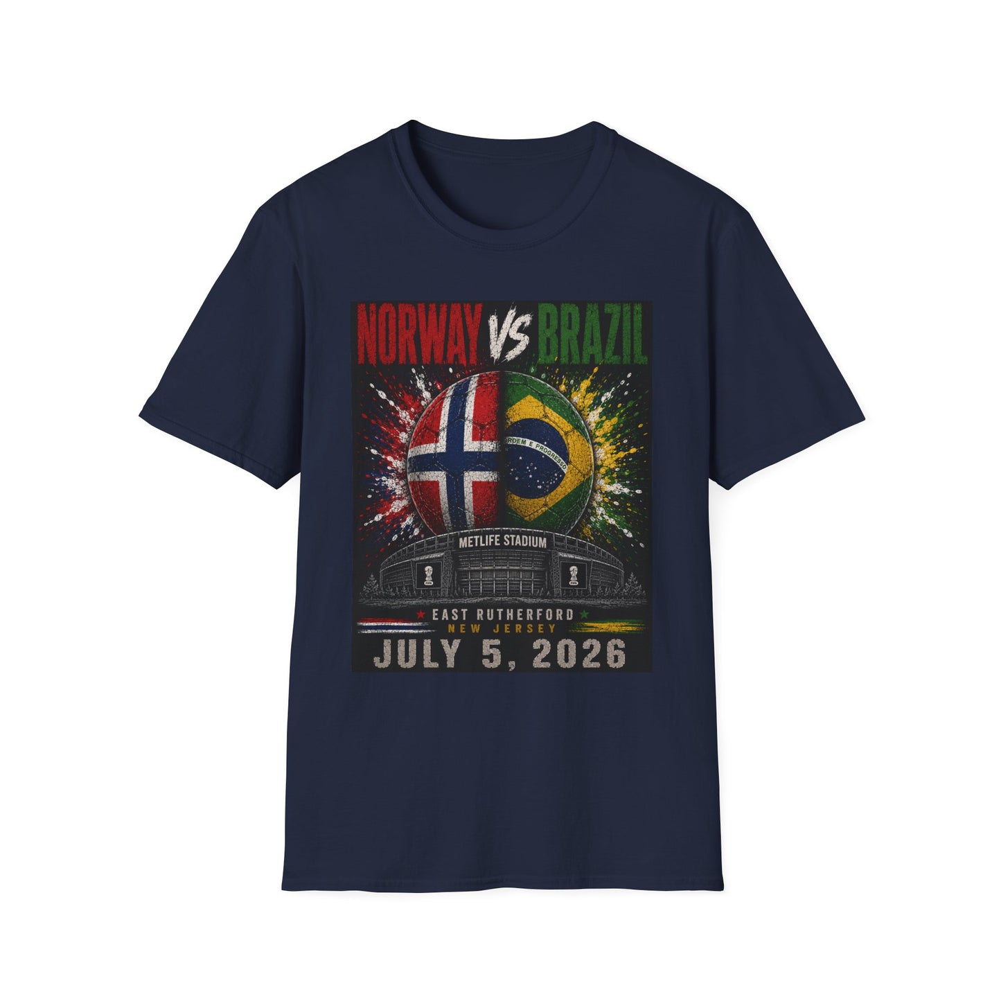 Norway vs Brazil 5 July Limited Edition Unisex T Shirt